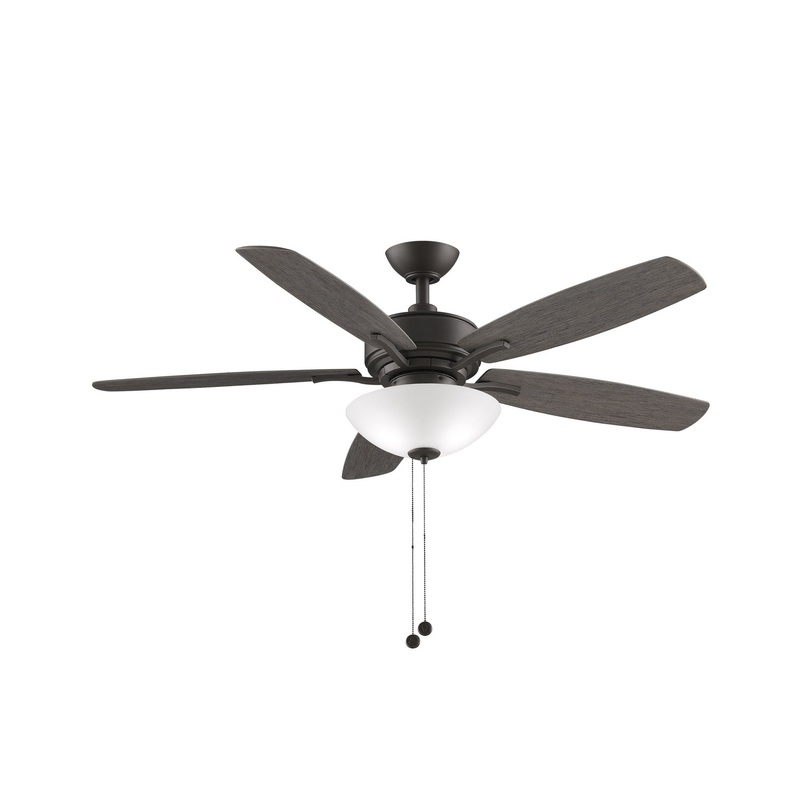 52″Ceiling Fan from the Aire Deluxe Collection in Matte Greige Finish by Fanimation