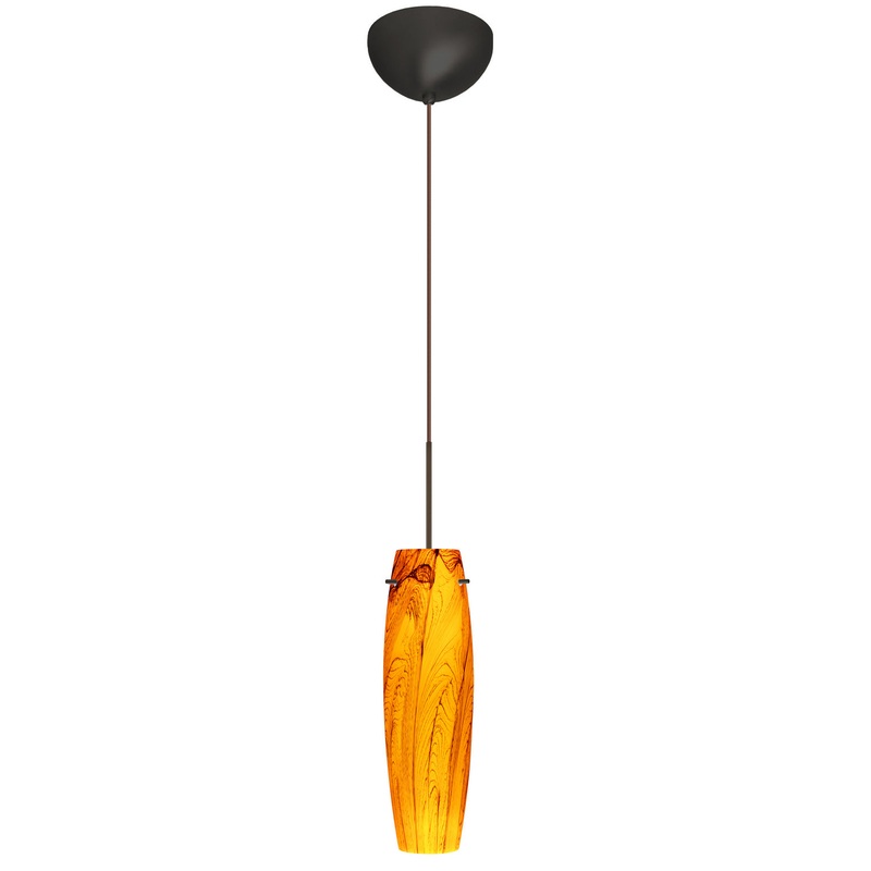 Besa 1XC-4121HB-BR Tu Tu One Light Pendant Bronze
