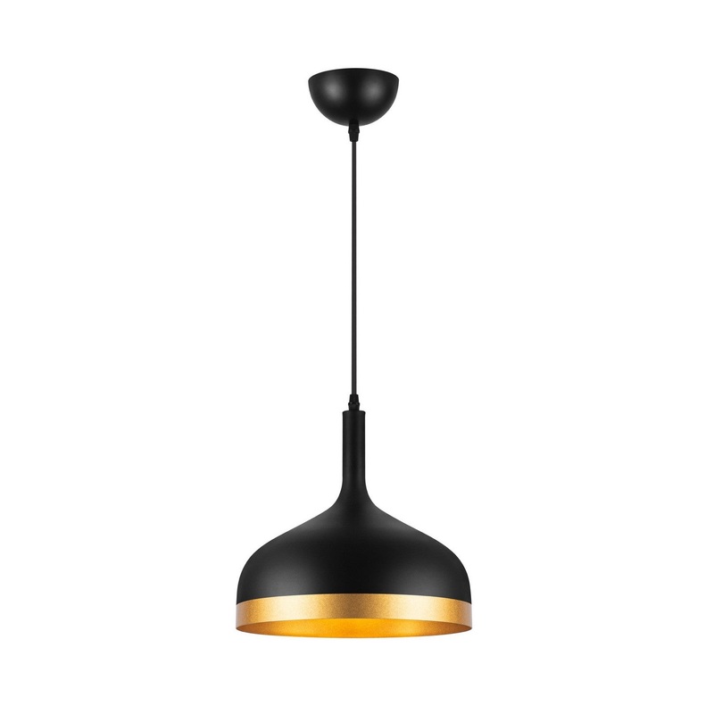 Dash Pendant – Black & Gold / 12.00