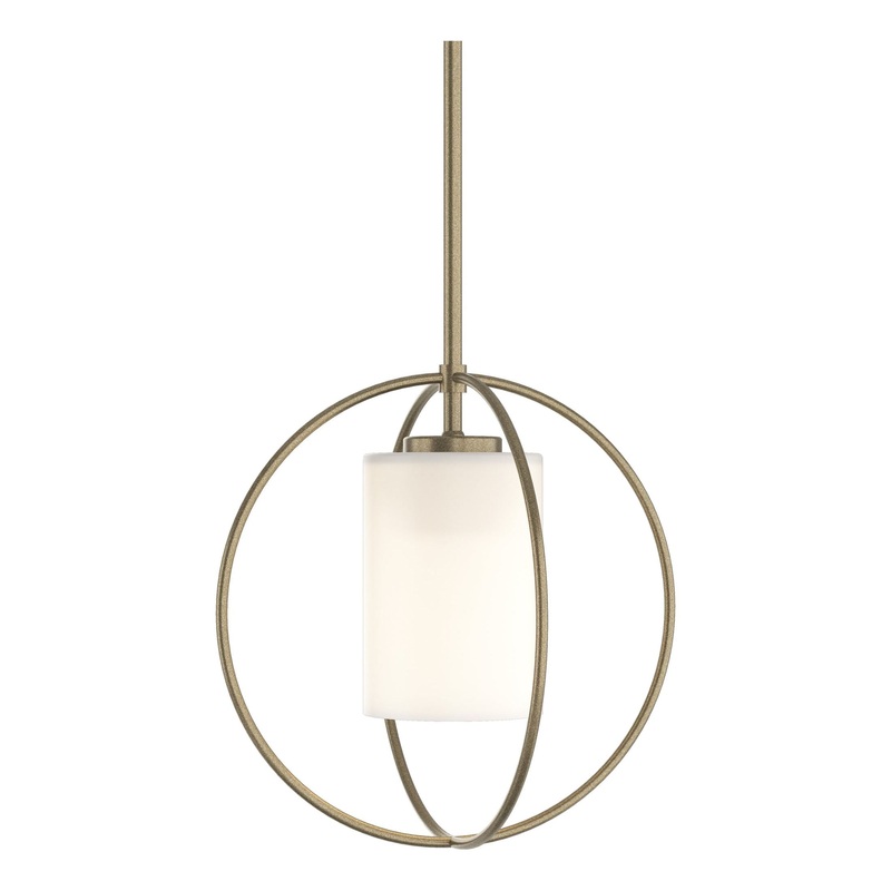 Rhythm Mini Pendant Soft Gold Opal Glass (GG)