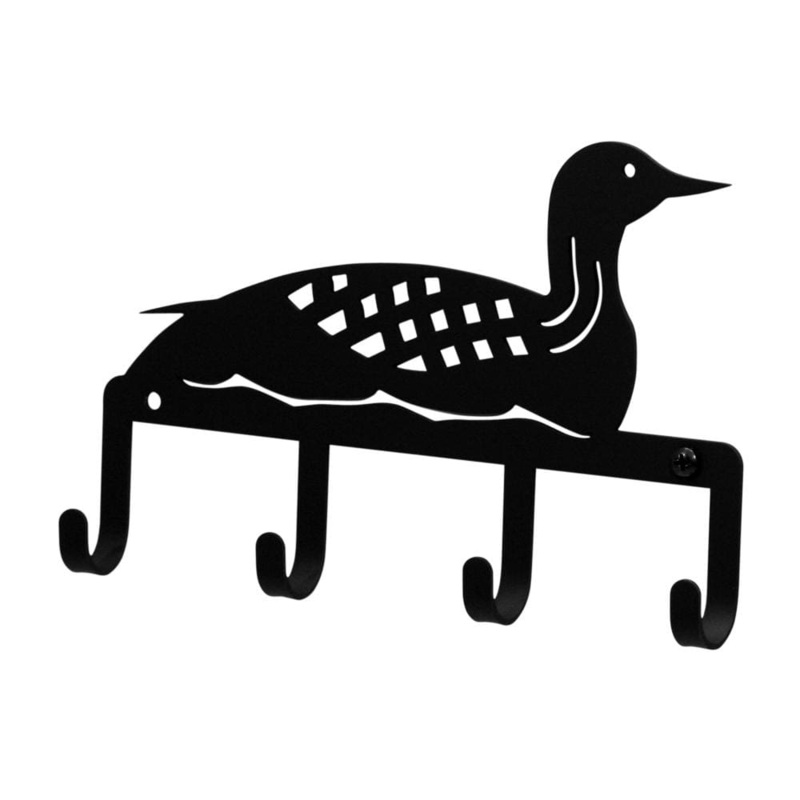 Village Wrought Iron KH-116 Loon Key Holder