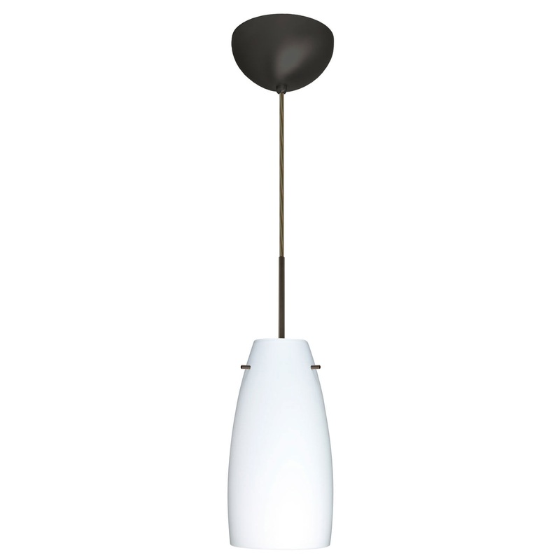 Besa 1JC-151207-BR Tao One Light Pendant Bronze