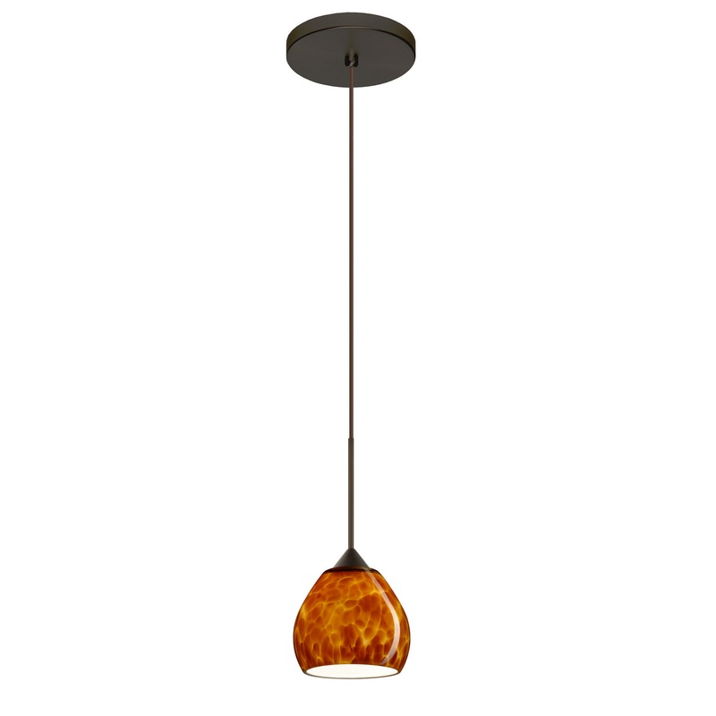 Besa 1XT-560518-BR Tay Tay One Light Pendant Bronze (Discontinued)