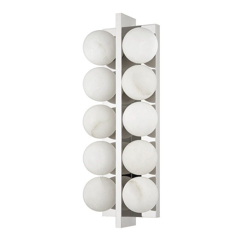 Corbett Lighting 357-10-PN Emille Ten Light Wall Sconce Polished Nickel