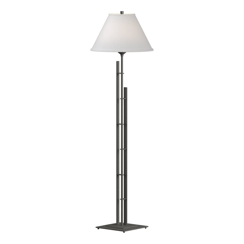 Metra Double Floor Lamp Natural Iron