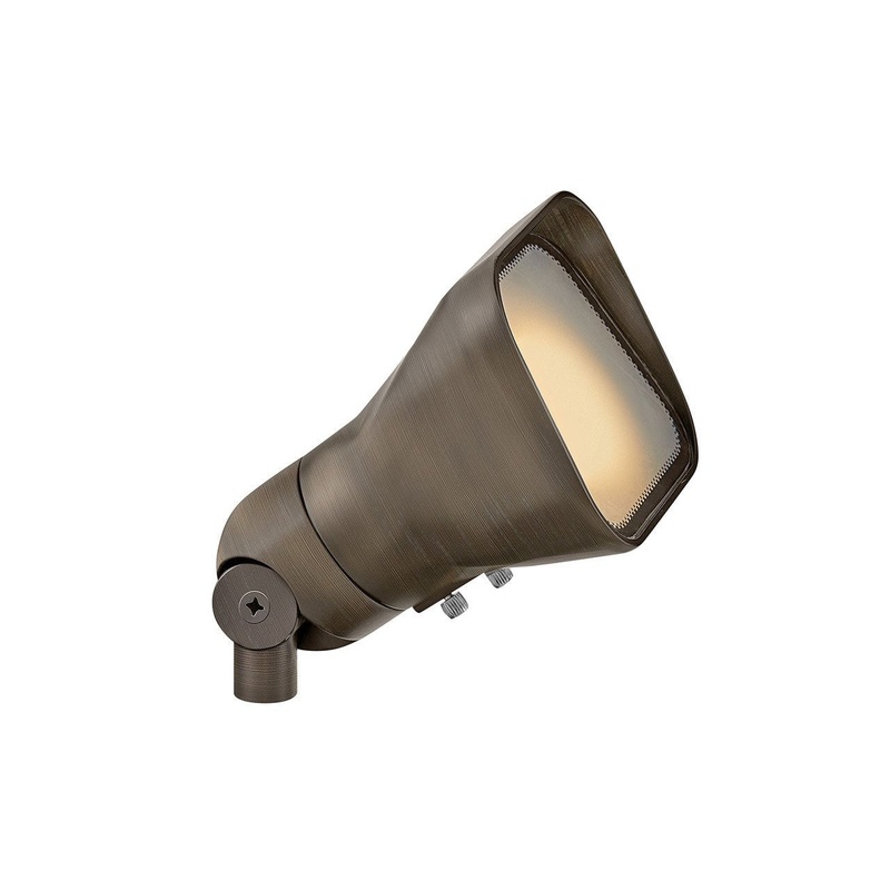 One Light Landscape Accent from the Hardy Island Accent Flood Light Collection in Matte Bronze Finish by Hinkley