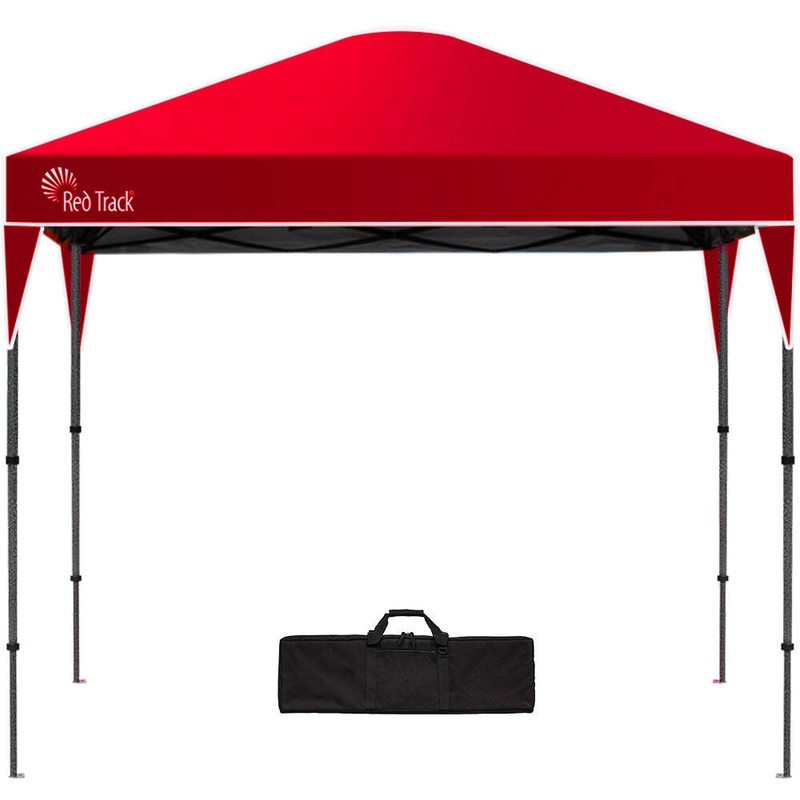 RED TRACK 3.6×2.2m Ultra Compact Folding Gazebo, Carry bag, Portable Outdoor Popup Marquee for Camping Beach
