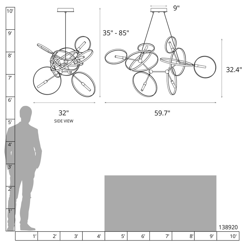 Celesse Pendant Sterling Ink