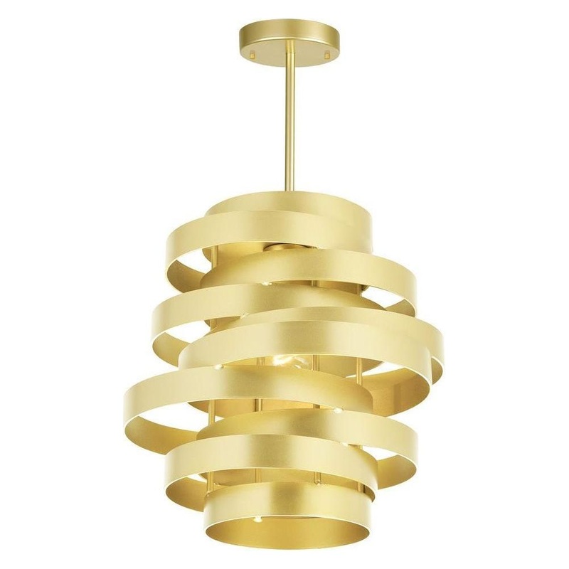 Elizabetta Mini Pendant Gold Leaf