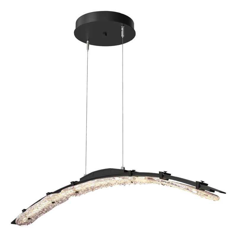 Glissade Large LED Pendant Black