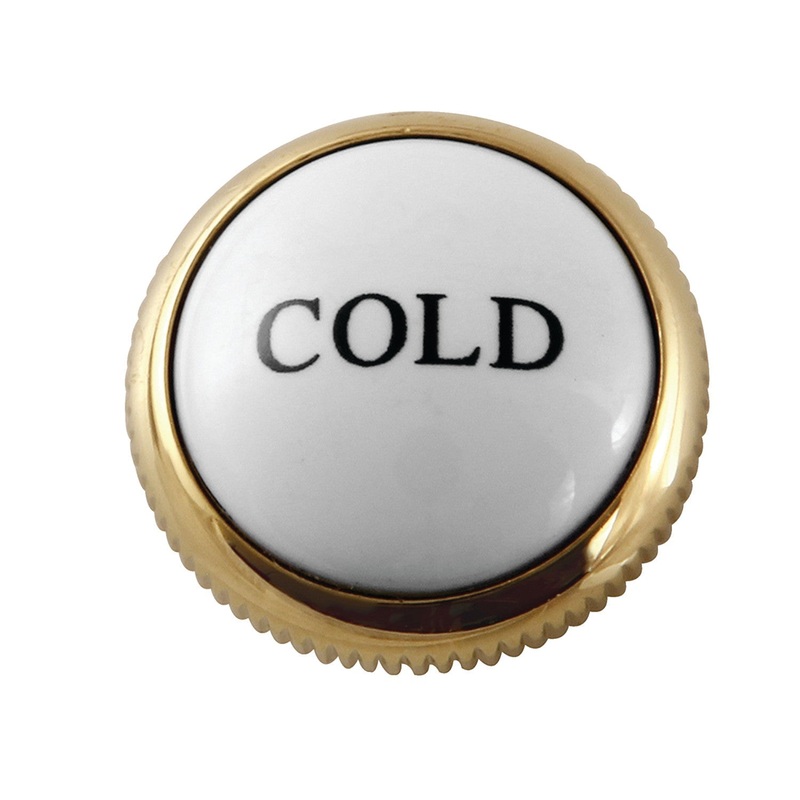 KSHI1162AXC Cold Handle Index Button, Polished Brass