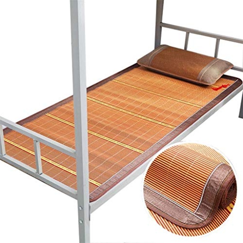 MBY Materassino in bamb, Letto Singolo for Studenti Pieghevole Rinfrescante Traspirante Temperatura Costante del Sudore, 7 Stili, 4 Dimensioni (Color : E, Size : 80190cm)