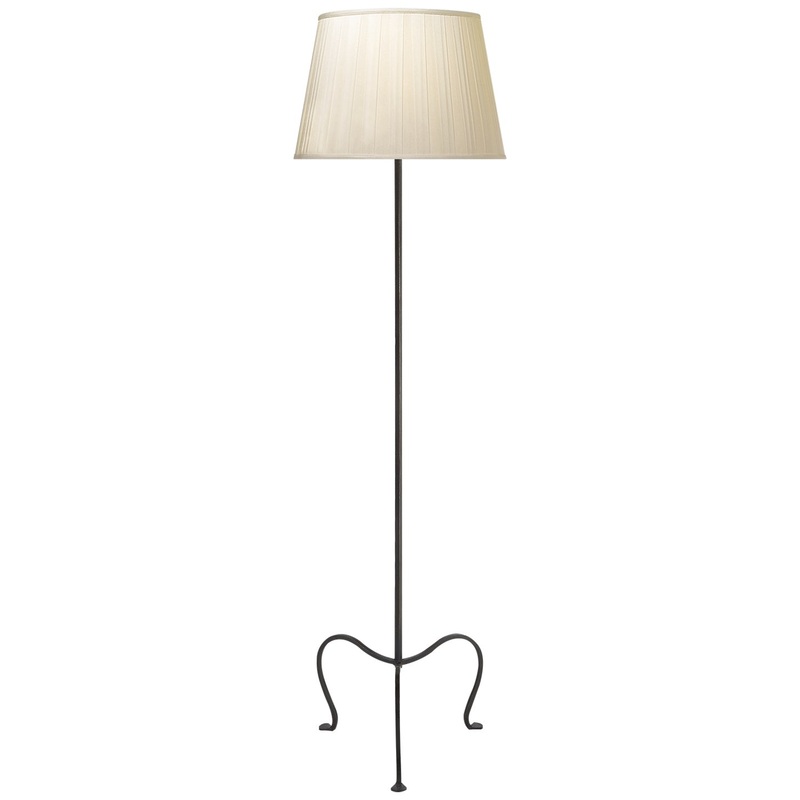 One Light Floor Lamp from the Albert Collection in Aged Iron Finish by Visual Comfort Signature