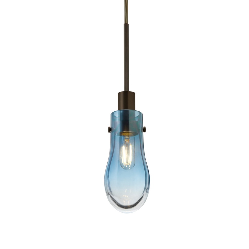 Besa J-WISHBL-BR Wish One Light Pendant Bronze