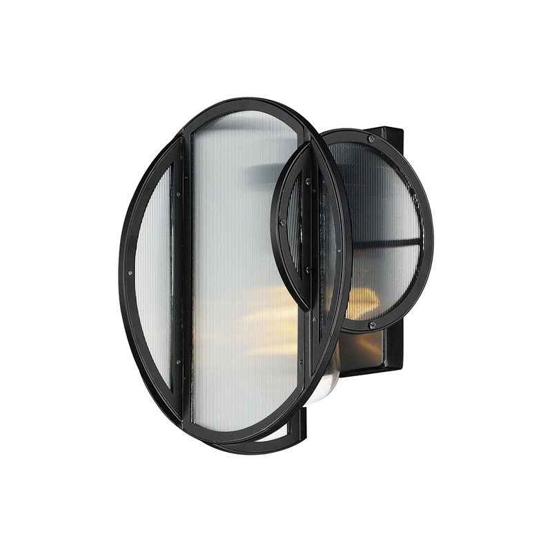 Crux 1-Light Outdoor Sconce Black