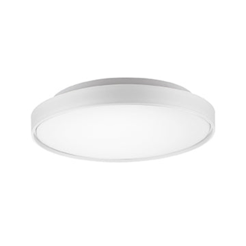 LED Flush Mount from the Brunswick Collection in White Finish by Kuzco Lighting