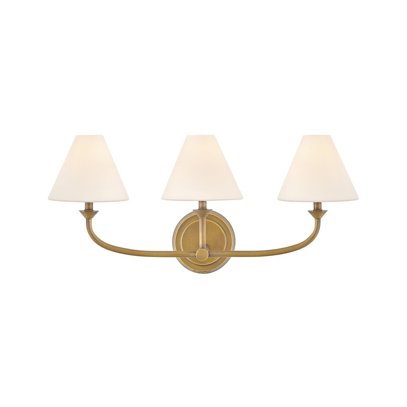 LED Vanity from the Greta Collection in Heritage Brass Finish by Hinkley