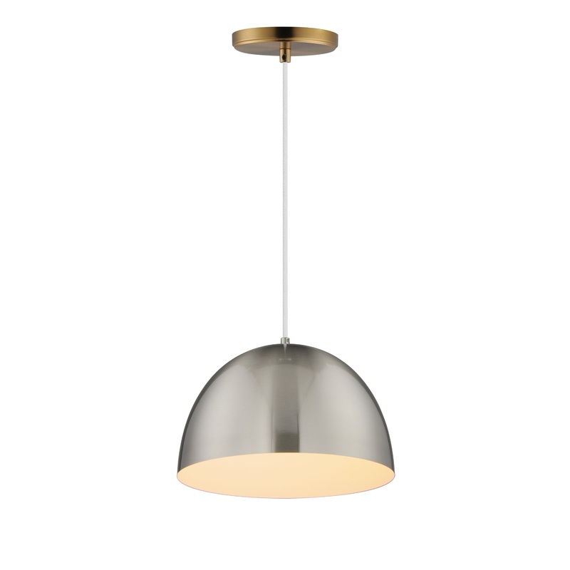 Tova 14″ Pendant Satin Nickel