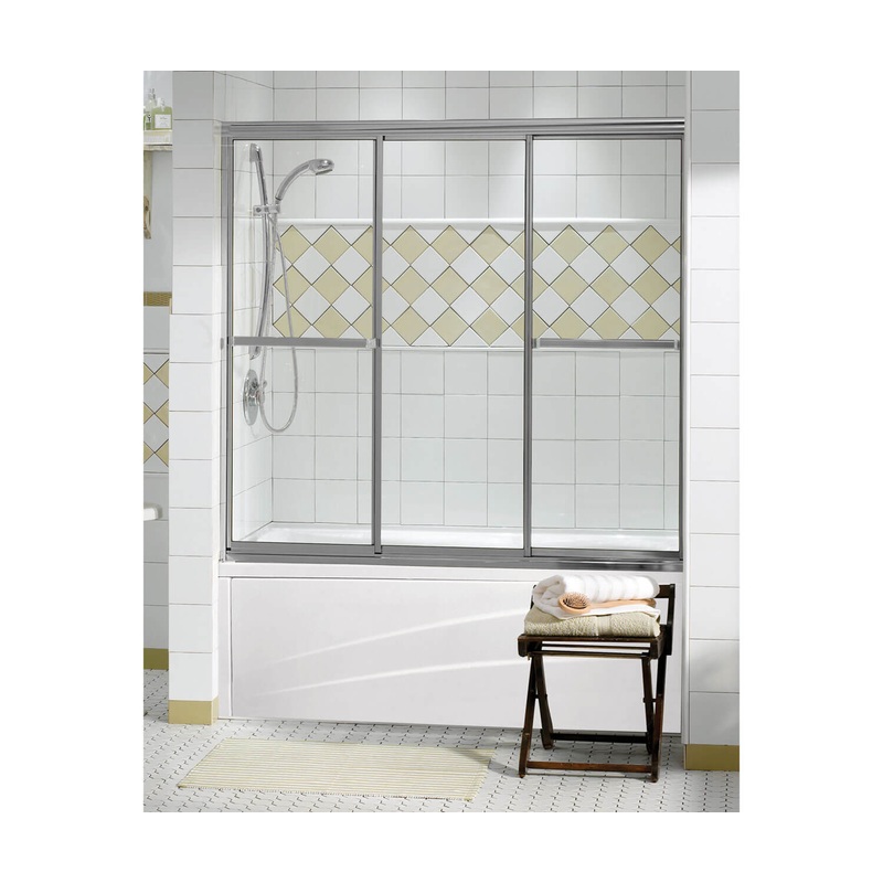 Triple Plus Sliding Tub Door 57 -59  x 56 in.