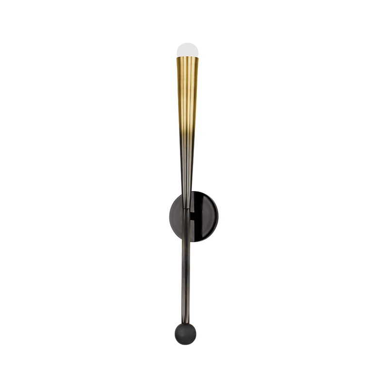 Adley 1-Light Wall Sconce Gradient Brass