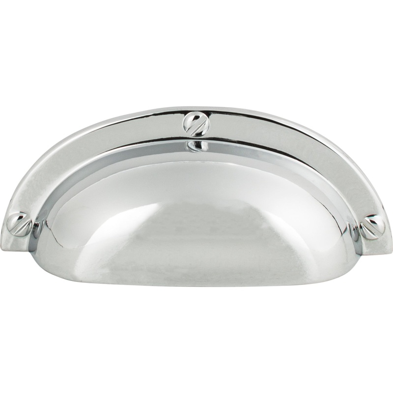 Atlas Homewares Cup Pull 2 1/2 Inch (c-c) Polished Chrome