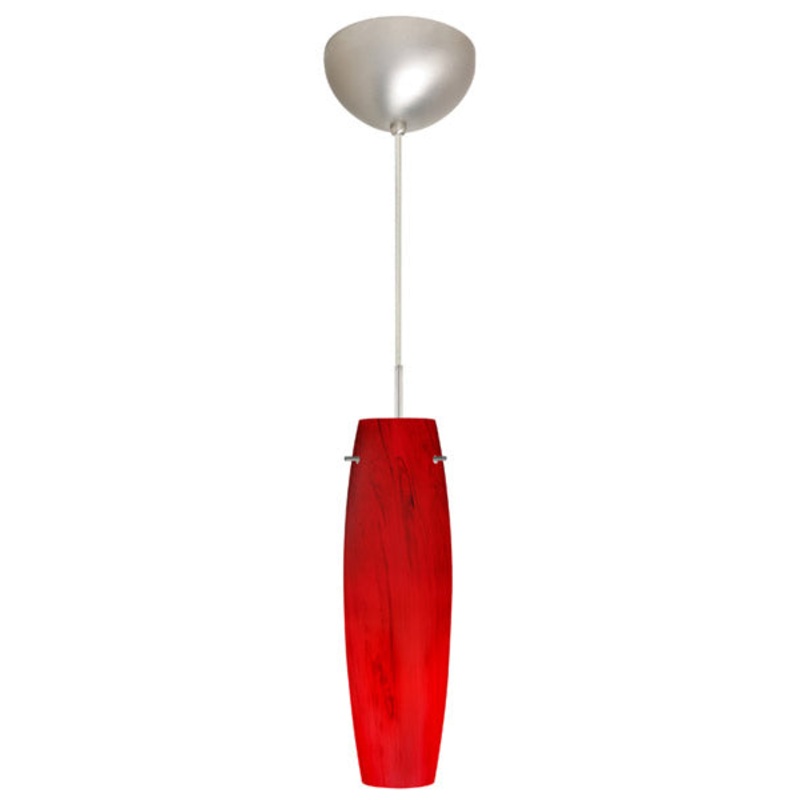 Besa 1BC-4121MA-SN Tu Tu One Light Pendant Satin Nickel