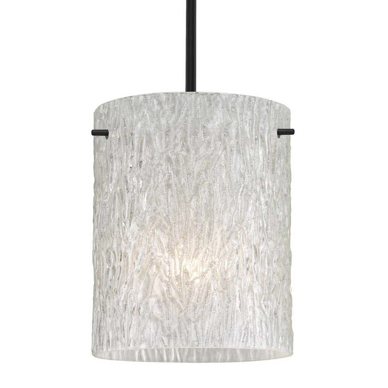Besa 1TT-4006GL-BK Besa Tamburo 8 Stem Pendant One Light Pendant Black