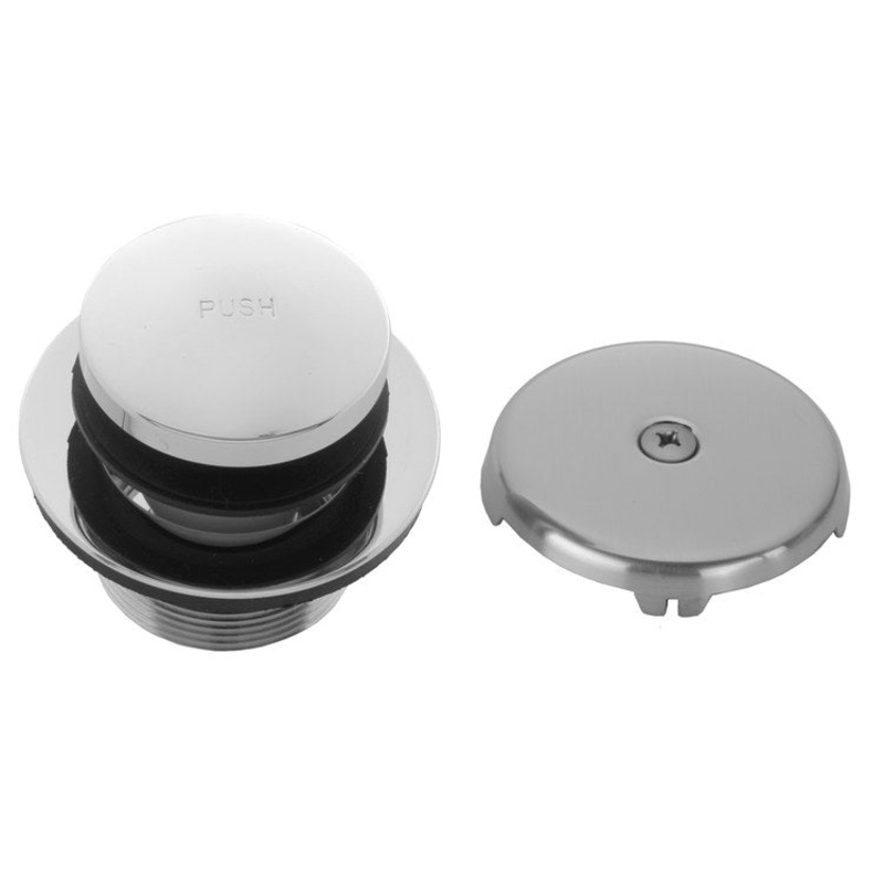 Drain Strainer Toe Control Tub with 1 Hole Faceplate Vintage Bronze Brass Spring Loaded 2-13/16 Inch