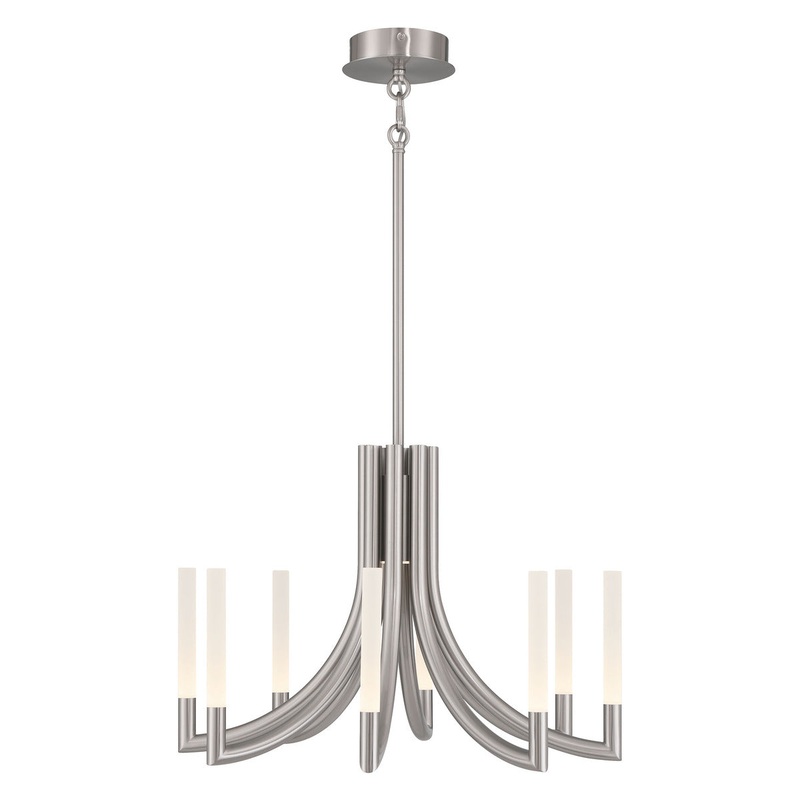 Olette 8-Light 24″ Chandelier Nickel