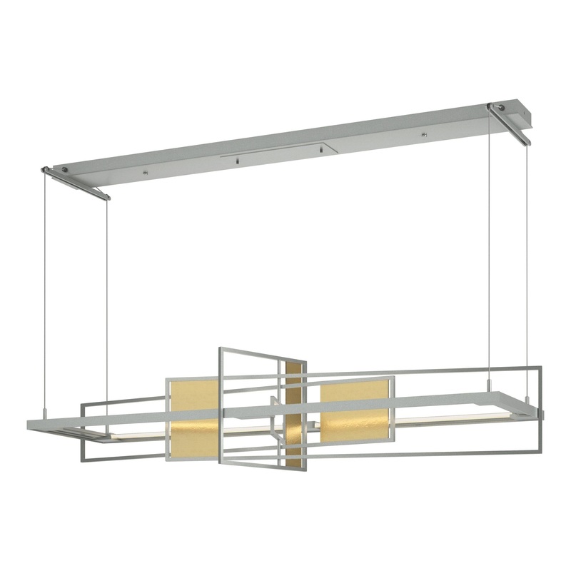 Summer LED Pendant Vintage Platinum Modern Brass