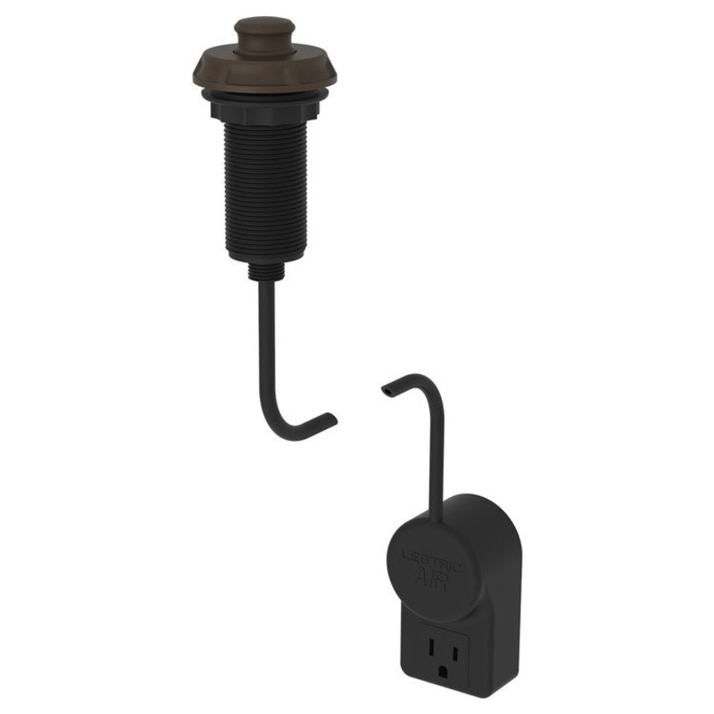 Air Activation Switch Gavin Disposer with Power Adapter Oil Rubbed Bronze Brass