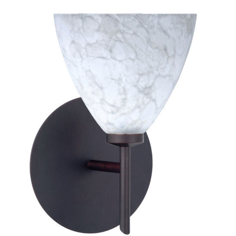 Besa 1SW-177919-BR Mia One Light Wall Sconce Bronze