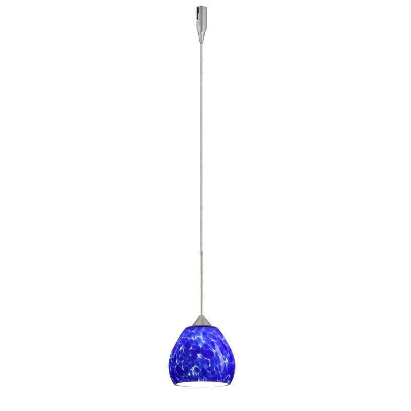 Besa RXP-560586-SN Tay Tay One Light Pendant Satin Nickel (Discontinued)