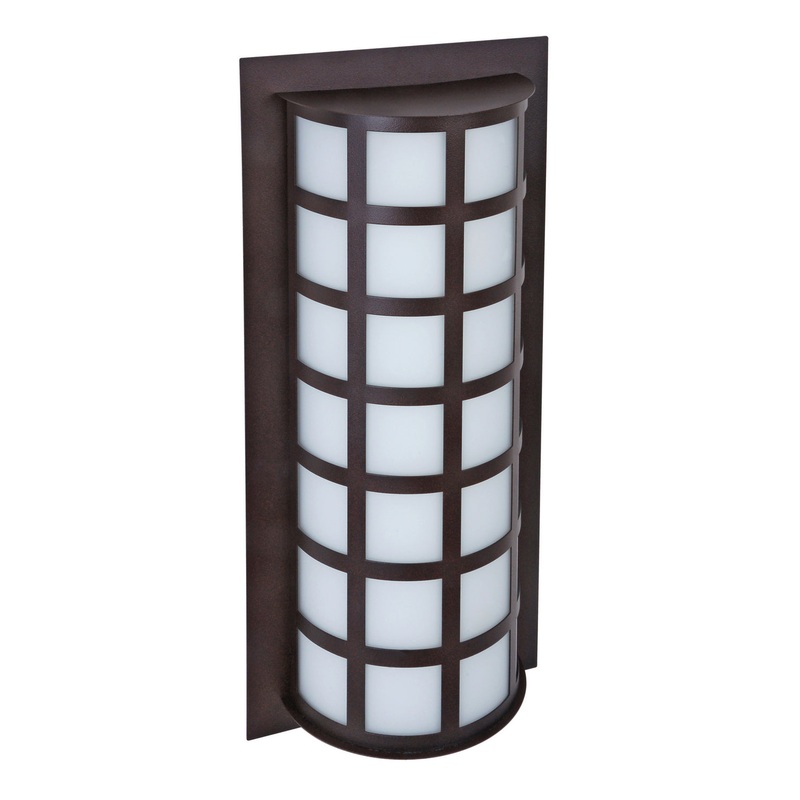 Besa SCALA20-WA-BR Scala Two Light Outdoor Wall Sconce Bronze