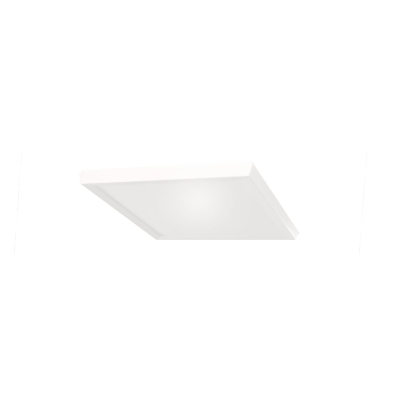LED Flush Mount from the Logo Collection in White Finish by Modern Forms