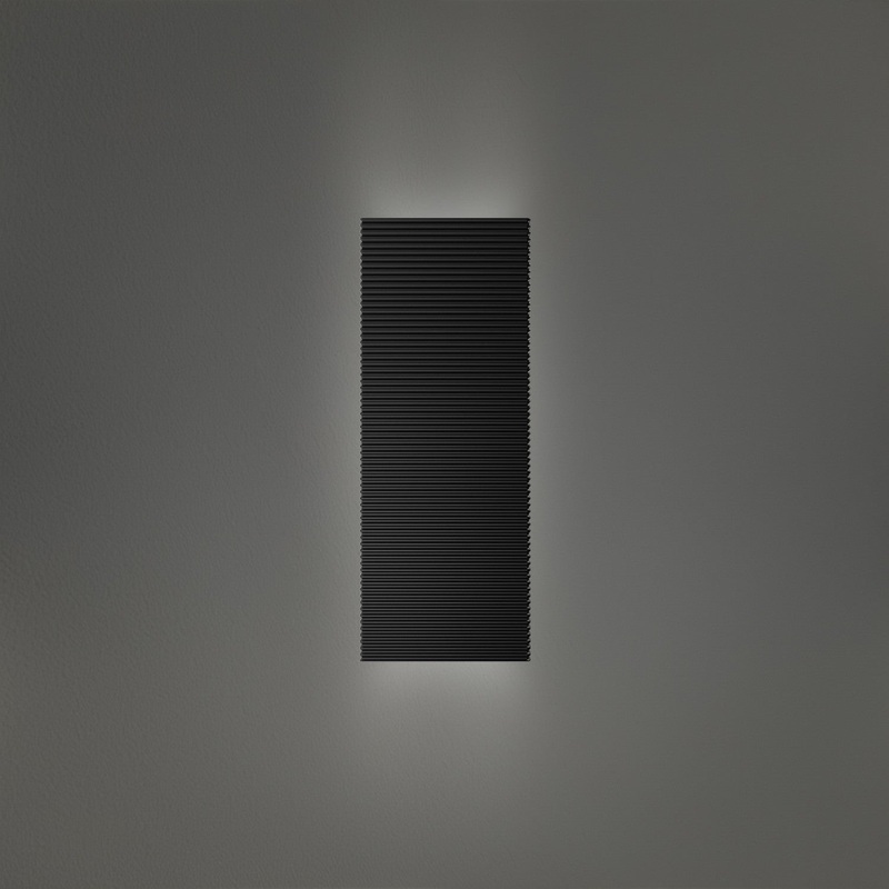 LED Outdoor Wall Sconce from the Pillar Collection in Black Finish by Modern Forms