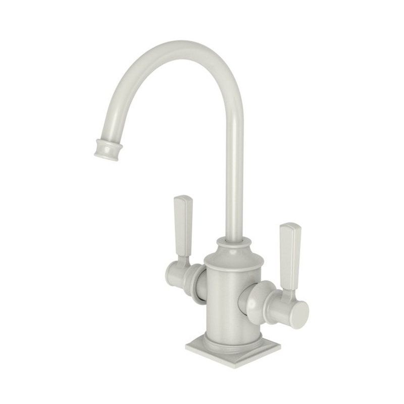 Water Dispenser Adams Hot and Cold 2 Lever Gooseneck Venetian Bronze