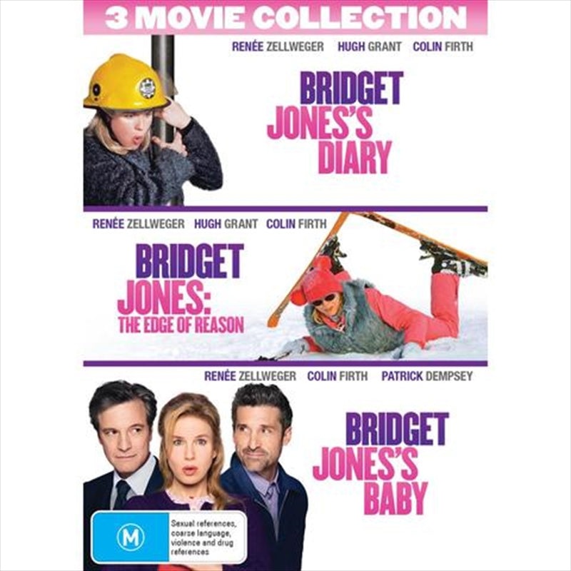 Bridget Jones’s Diary / Bridget Jones’s Diary – Edge Of Reason / Bridget Jones’s Baby DVD