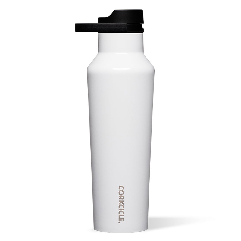 Corkcicle Sport Canteen – 600ml Gloss White