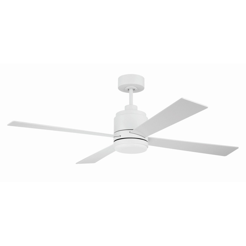 Craftmade MCY52W4 McCoy 52 4 Blade 52″Ceiling Fan White