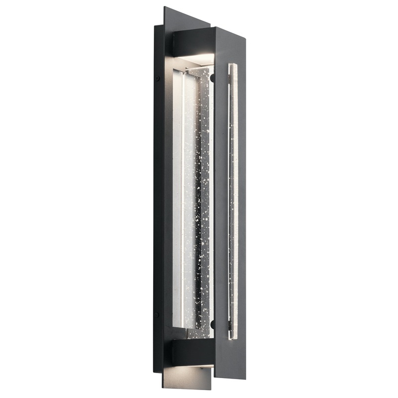 Kichler 49946BKTLED LED Outdoor Wall Mount, Textured Black