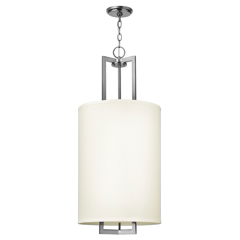 LED Pendant from the Hampton Collection in Antique Nickel Finish by Hinkley