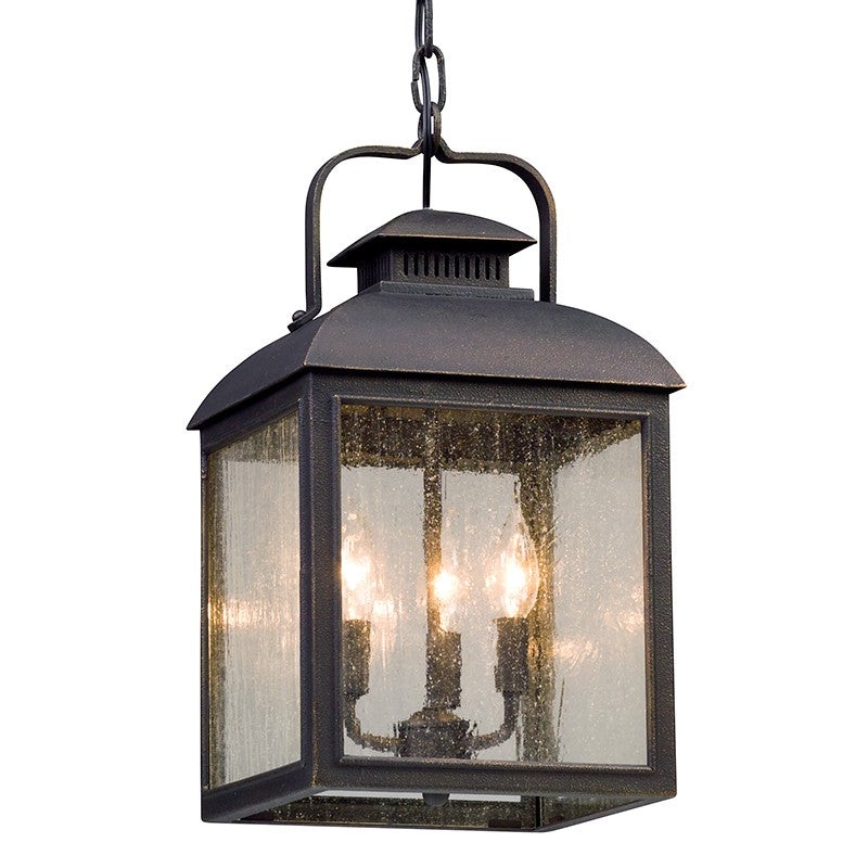 Three Light Hanger from the Chamberlain Collection in Vintage Bronze Finish by Troy Lighting
