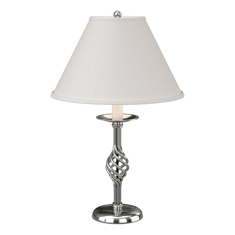 Twist Basket Table Lamp Sterling