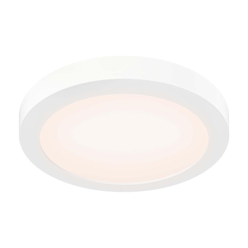 9″ CCT Flush Mount White For Coastal Environment