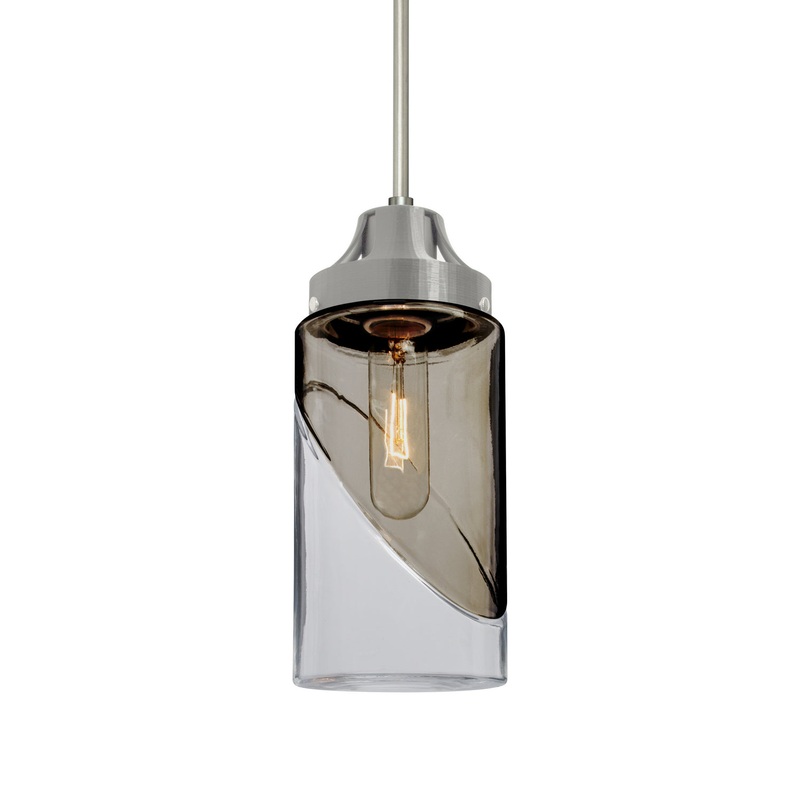 Besa 1JC-BLINKSM-SN Blink One Light Pendant Satin Nickel