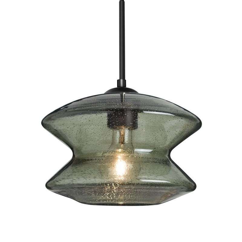 Besa 1JT-ZENMS-BK Besa Zen Pendant One Light Pendant Black
