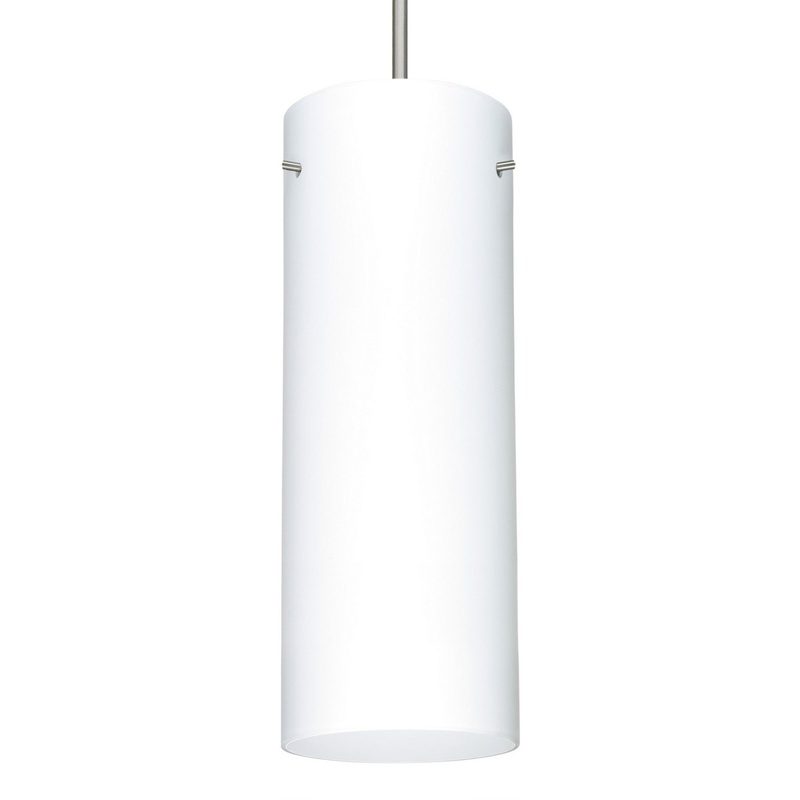 Besa J-412807-LED-SN Besa Stilo 18 Pendant LED Pendant Satin Nickel