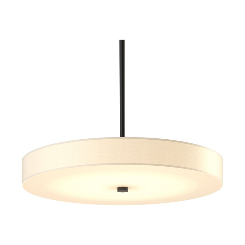 Disq Large LED Pendant Black
