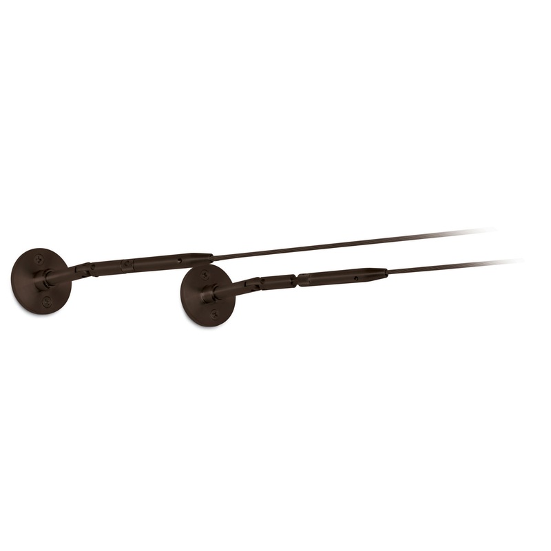 Universal Turnbuckles in Bronze Finish by Stone Lighting